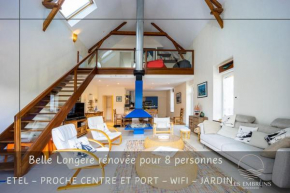 Grande longère rénovée spacieuse et lumineuse